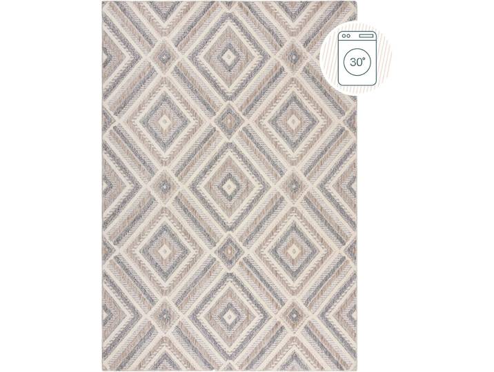 Teppich Tenga natur Symmetrie Mischgewebe 194 x 290 cm