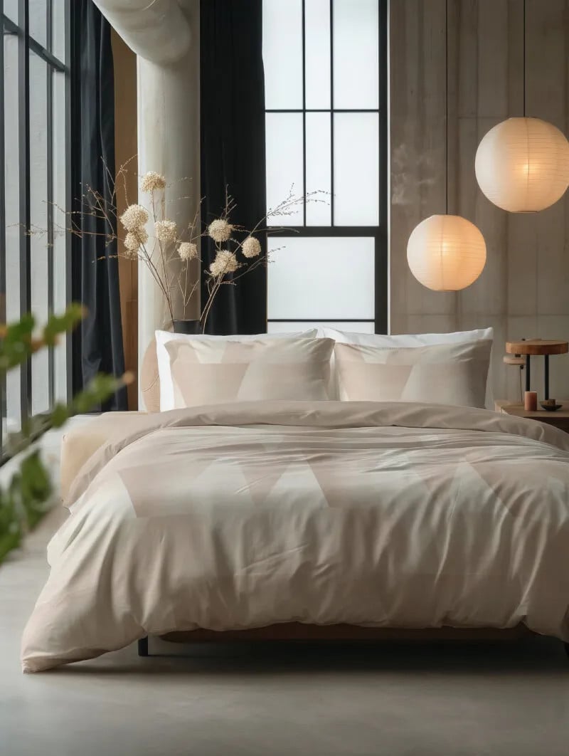 Sleeptime Blush Angles Hoeslaken Zand/Beige 200 x 220 cm
