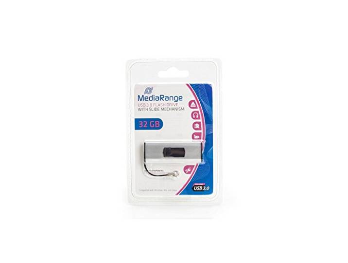 Clé usb 32 go mediarange super speed 3.0 blanc