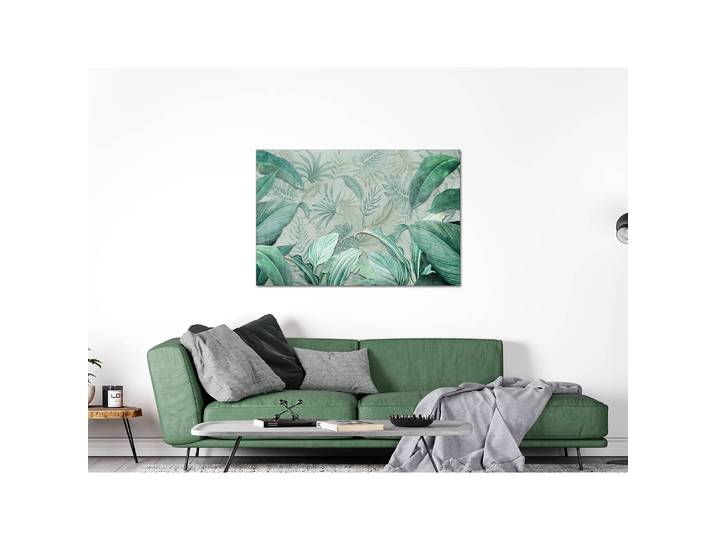 Tableau déco Exotic Trip Lin Vert 60 x 40cm