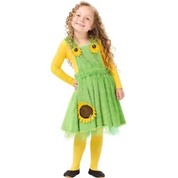 buttinette Kinder-Kleid "Wiesenmädchen", grün