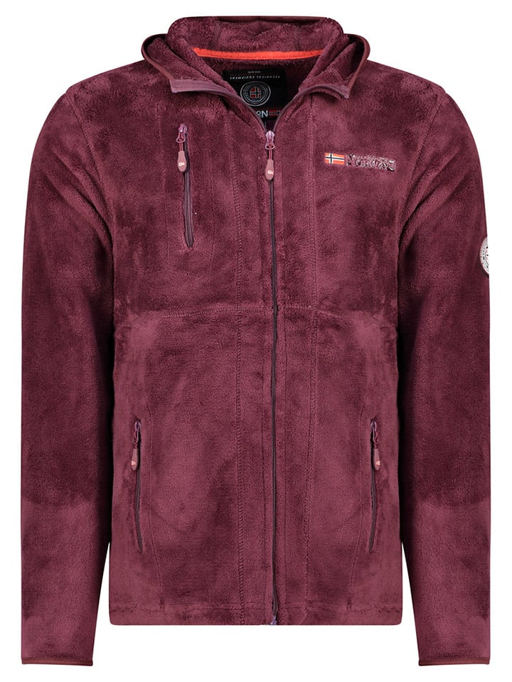 Geographical Norway Fleecejacke "Upload" in Bordeaux - 3XL