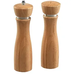 Kesper Pfeffermühle,Salzstreuer, Set,Bambus