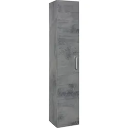 Hochschrank NOA, reversibel, Zement, 300x1600x270mm Evenes