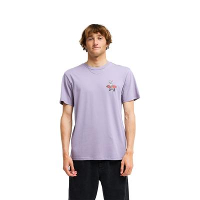 T-Shirt BILLABONG "Screw It", Herren, Gr. L, lila (lila ash), Obermaterial: 70% Baumwolle, 30% Baumwolle., Shirts T-Shirt