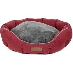 PETS Collection Legowisko dla psa, czerwone, 45*40*16cm (Hund), Hundebett + Katzenbett