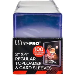 Ultra Pro Toploader Regular 35pt & Soft Penny Sleeves Bundle