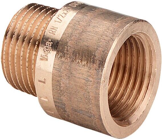 Viega Verlängerung 440572 R 1 x Rp 1 x 15 mm, Rotguss, ohne DVGW-Prüfzeichen