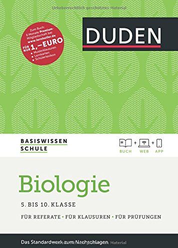 Christa Pews-Hocke - Basiswissen Schule - Biologie 5. bis 10. Klasse: Das Standardwerk für Schüler - inklusive Lernapp und Webportal mit Online-Lexikon - Preis vom 13.10.2026 11:25:28 h