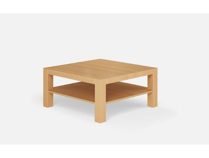 Table double plateau: Vienna Hêtre Naturel huilé