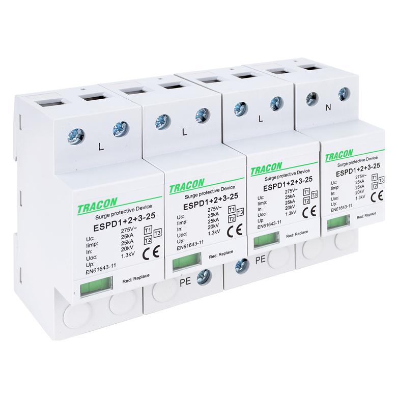 Tracon Allgemeines Produkt (TR-ESPD1+2+3-25-4P)