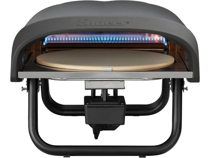 Enders® Gas-Pizzaofen Enders® Pizzaofen Paco™ Rotate, inkl. großem rundem Cordierit-Pizzastein, Ø30,5cm