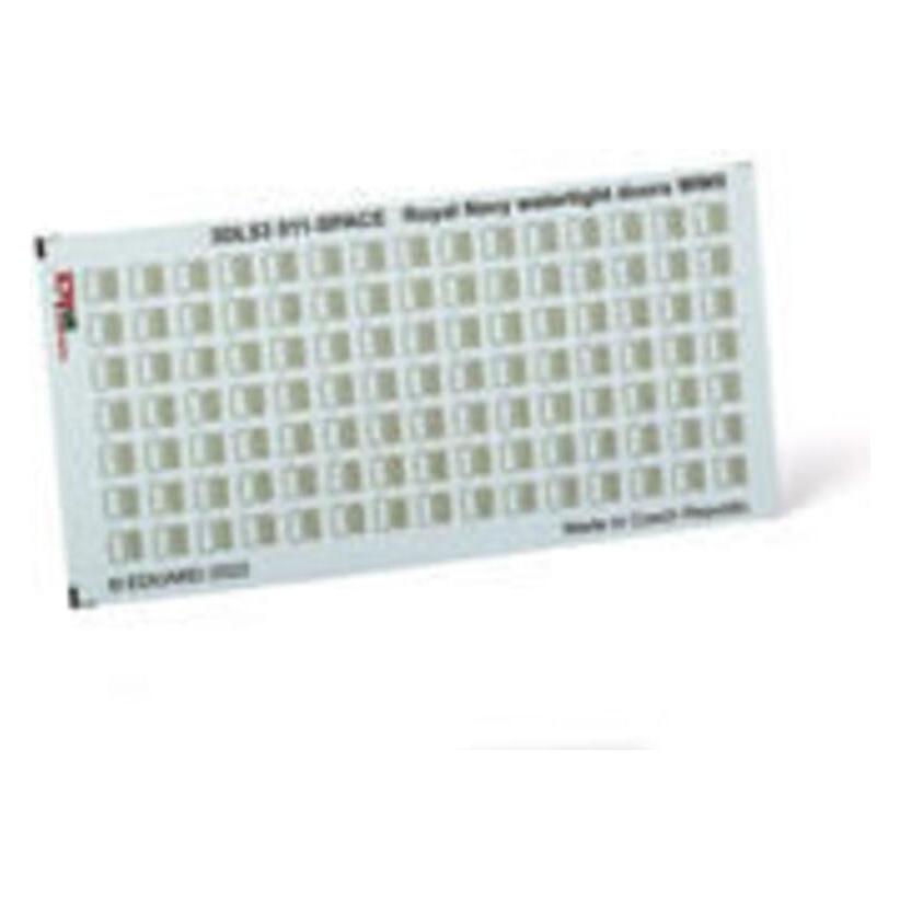 Eduard Royal Navy watertight doors WWII SPACE (3DL53011)