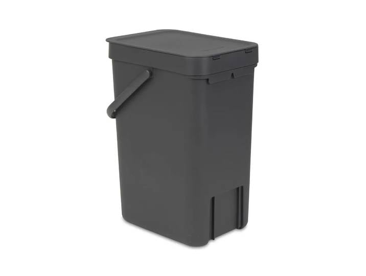 Brabantia Poubelle Sort & Go 12 litres gris