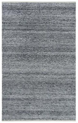 Alora Decor Ewe Complete Me Gray Solid Hand-Woven Wool/Polyester Area Rug