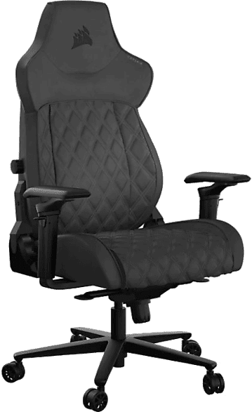 Silla gaming - Corsair TC500 Luxe, 4D, Carga máx. 120 kg, Tejido Transpirable, Reposabrazos Omniflex, Shadow