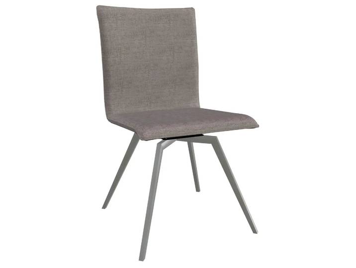Drehstuhl Damian Trendstühle / Farbe: Perlmausgrau / Material: Stoff