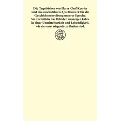 Tagebücher 19181937, Biografien von Harry Graf Kessler