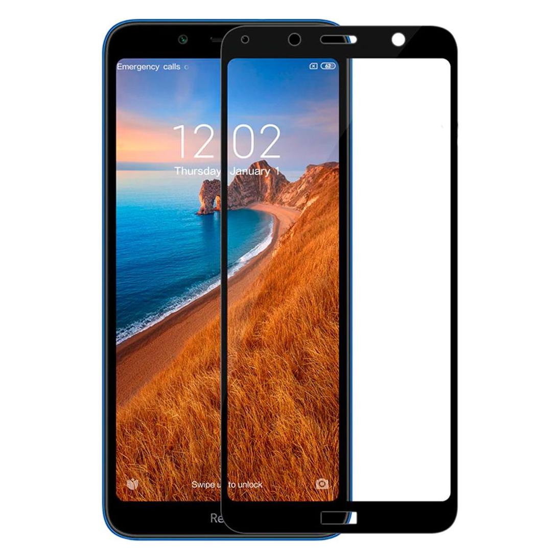 Evelatus Redmi 7A 2.5D Black Frame (Full Glue) (Xiaomi Redmi 7A) (EVE19969)