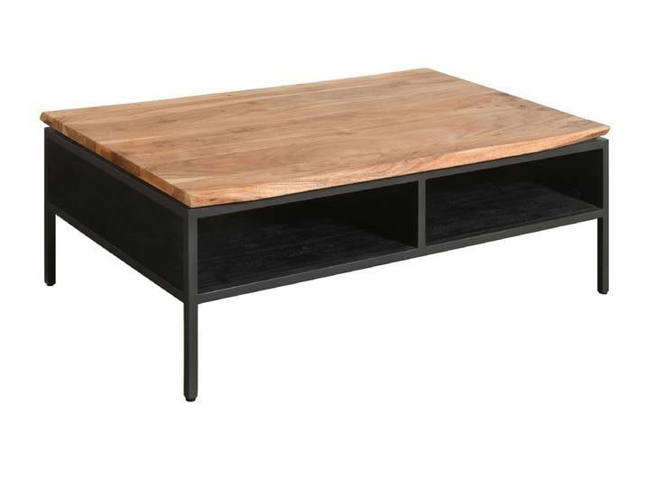 Couchtisch 111x70cm 'Kuba' Akazie mit Baumkante