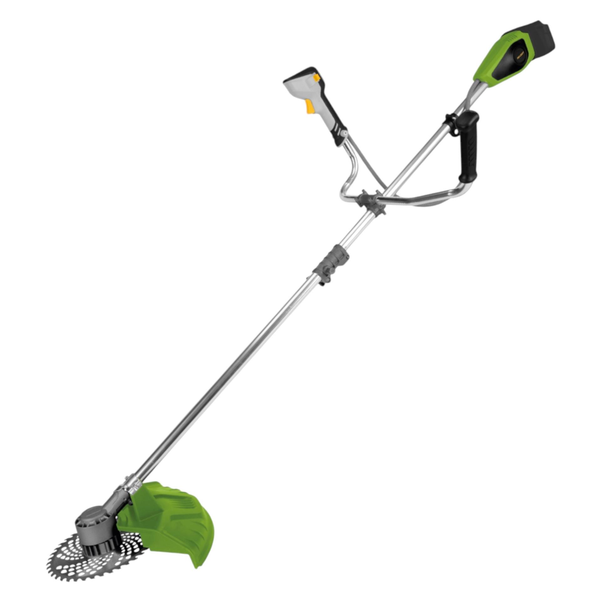 Procraft PTA-41-BB Akku Freischneider 40 V ( 2x 20 V ) 420 mm Brushless Solo - ohne Akku, ohne (Metallschneideblatt, Trimmfaden) (PTA-41-BB)