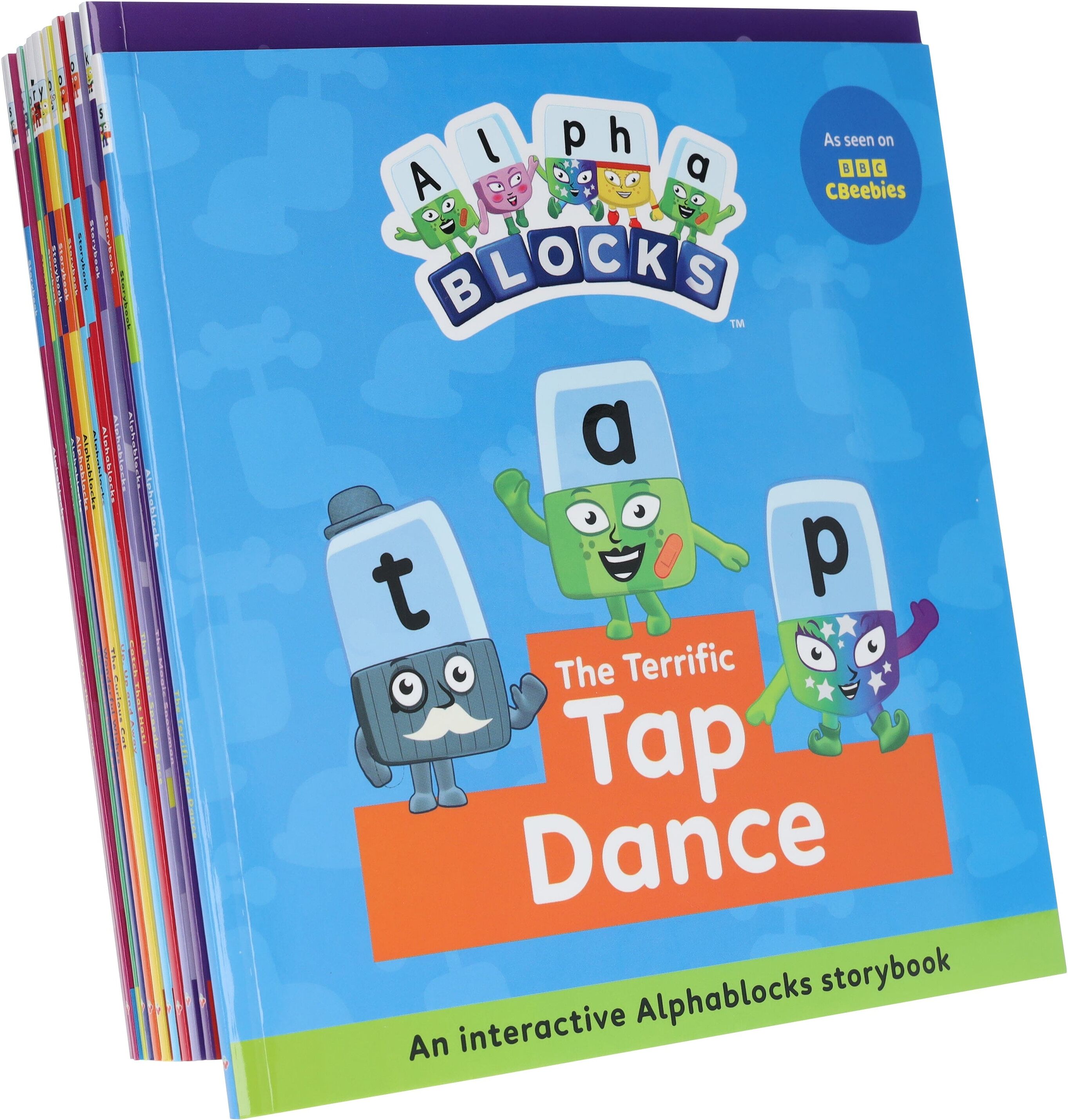 Alphablocks Read Together: Interactive 10 Picture Books Collection Set - Ages 3-5 - Paperback Sweet Cherry Publishing