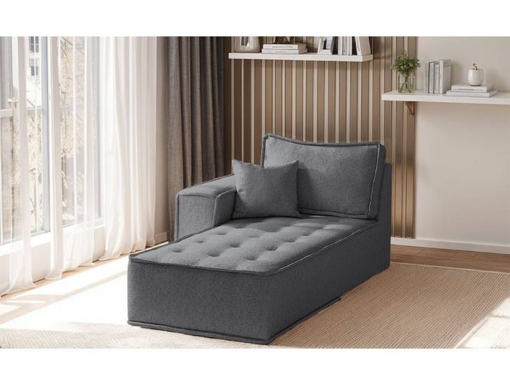 Fun Möbel Sofa Modulares Sofa SANDE Individuell konfigurieren, Einzelne Module, Sofa selbst Gestalten