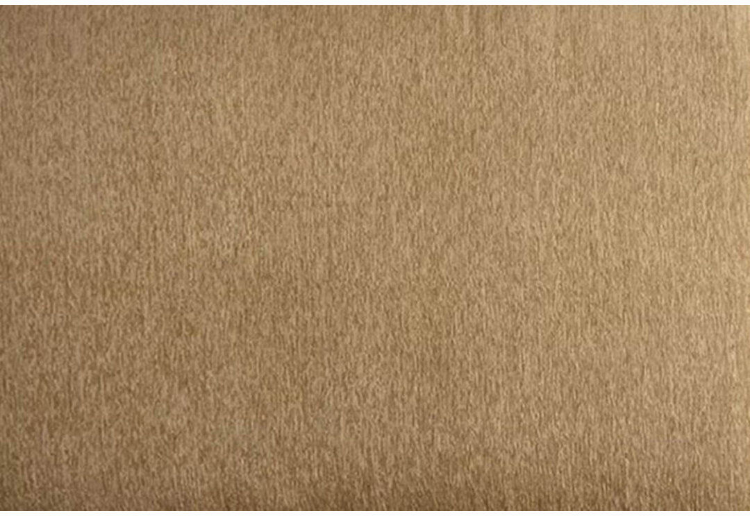 17 Stories Eriana Upholstered Velvet Headboard Caramel Double (4'6)