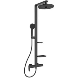 Ideal Standard Duschsystem Alu+ silk black Aluminium BD584XG