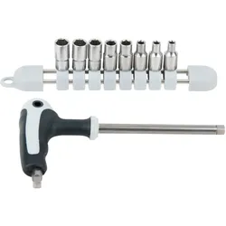 KS Tools EDELSTAHL Steckschlüssel-Satz, 9-tlg - 910.2450