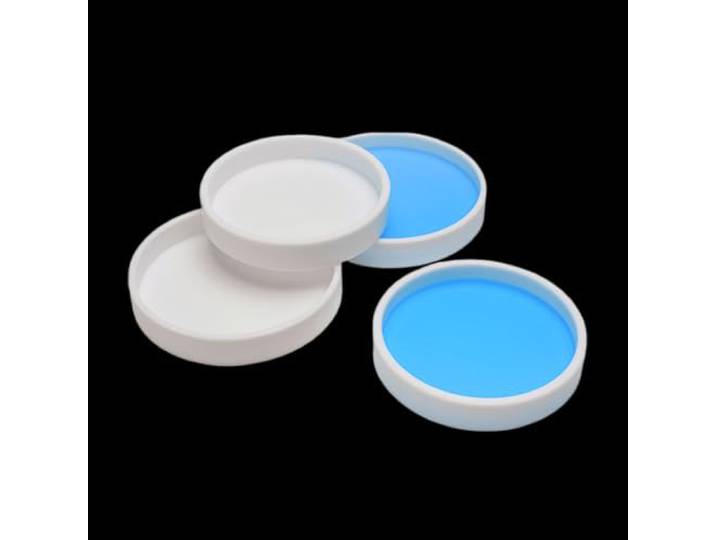 Runde PTFE-Tabletts, hitzebeständige PEFT-Tabletts for den Laborgebrauch, 1 Stück(170x60x15mm)