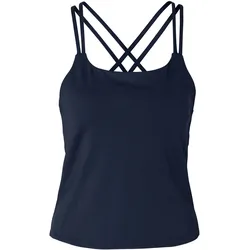 Tchibo - Yogatop mit integriertem BH - Damen - Gr. XS - dunkelblau