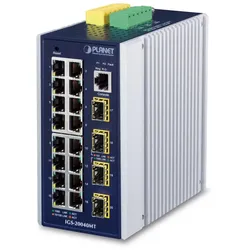 PLANET Industie L2 Managed Switch 16-Port 10/100/1000T 4-Port 100/1000X SFP