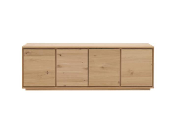 Buffet bois 4 portes 203 cm Albin