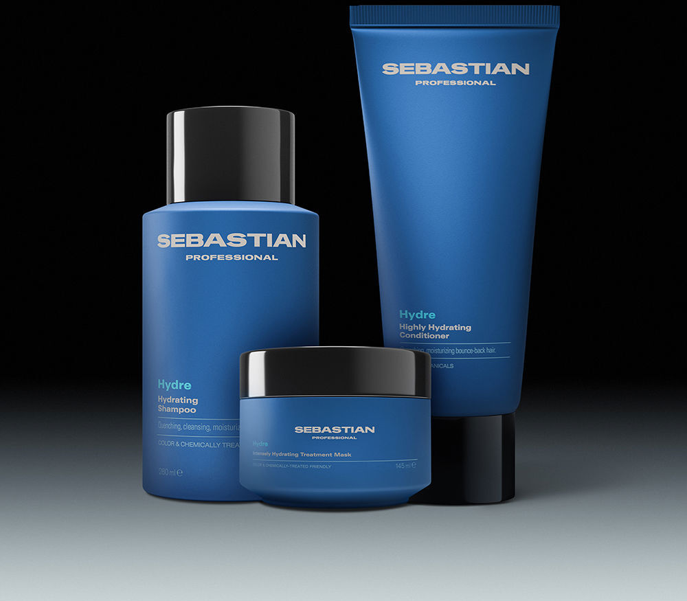 Sebastian Professionals Shampoing nettoyant et hydratant professionnel HYDRE, hydratation et nutrition intenses, 280 ml