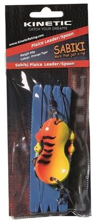 Kinetic Sabiki Plaice Leader/Spoon 100 gram