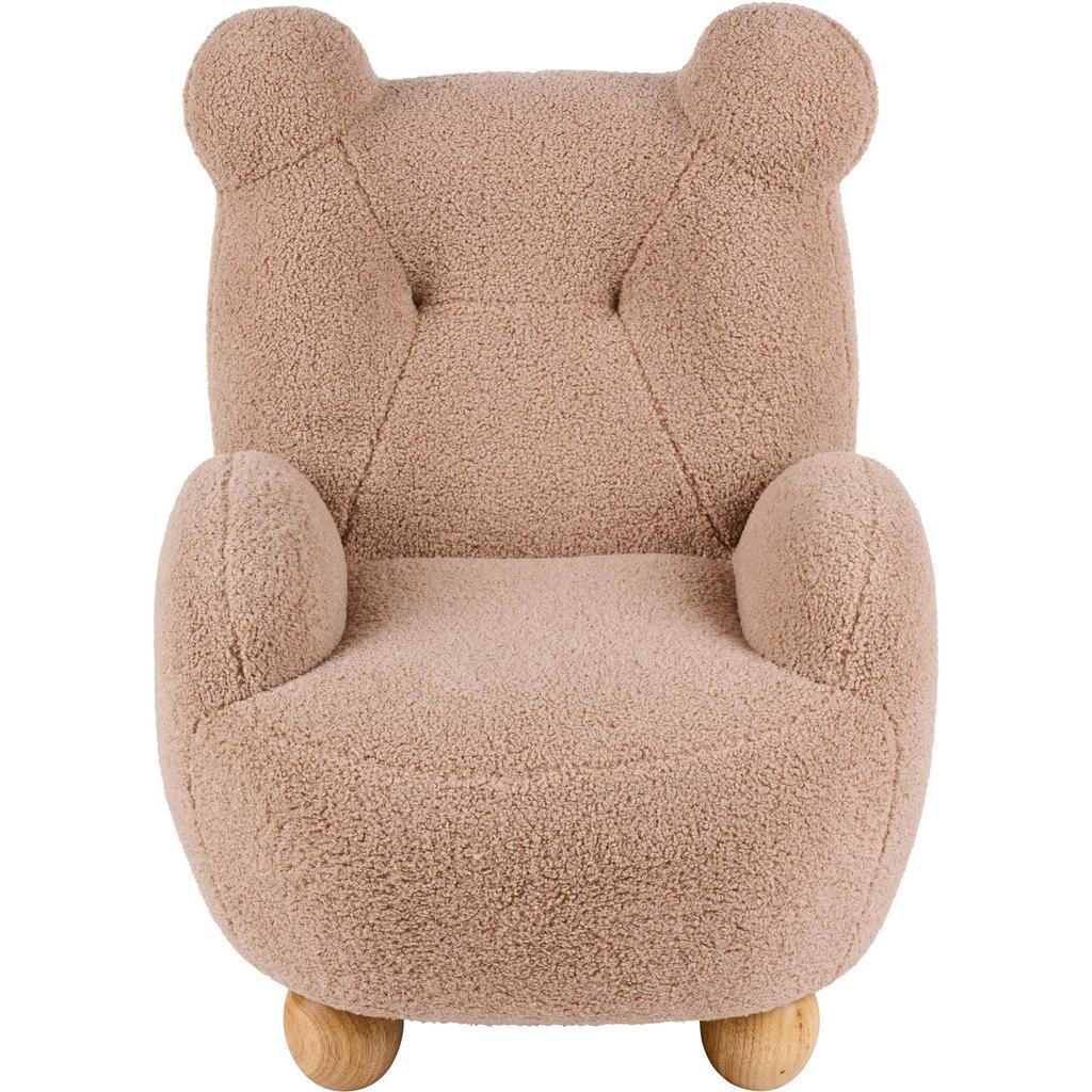 Jimmylee Kindersessel , Cappuccino , Textil , Bär , Füllung: Schaumstoff , 53x63x50 cm , AZO-frei, EN 71 , Baby- und Kindermöbel, Babyzimmer, Kindersessel & Kindertische