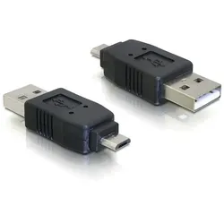 DeLOCK Adapter USB micro-B Stecker zu USB2.0 A-Stecker