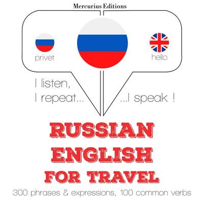Travel words and phrases in English - JM Gardner, Audio, 9782821129405