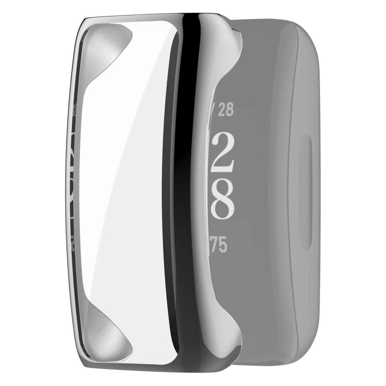 Cover-Discount Fitbit Inspire 2 - Gummi Schutz Case grau (EDA001021101C)