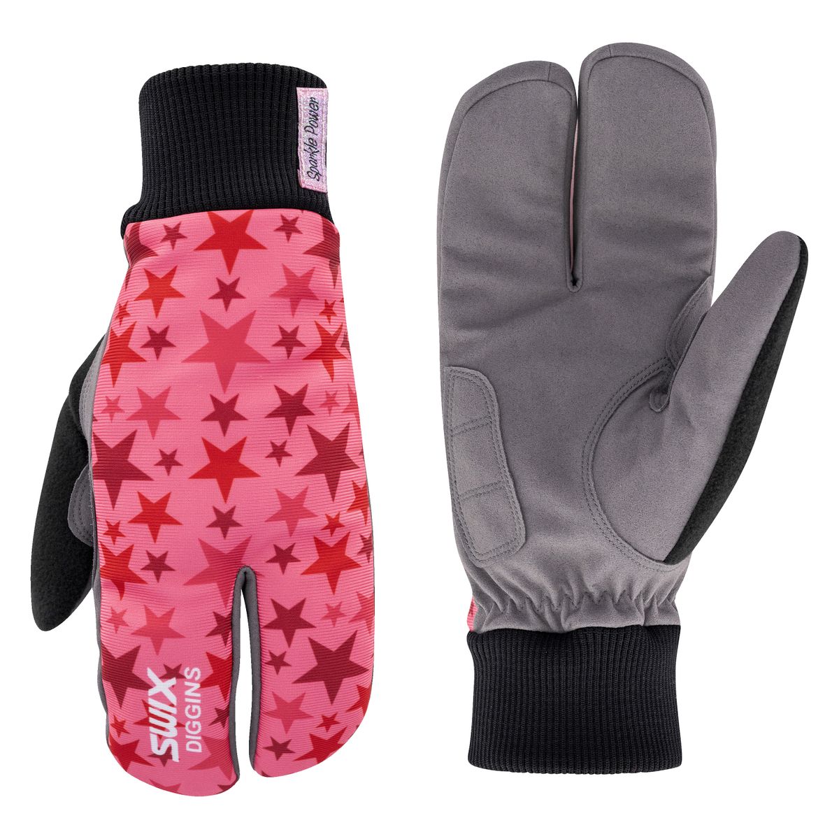 Swix Star Insulate Split Mitten, Thrift Pink, 6 thrift pink (92704) 6 14018-25-92704-6