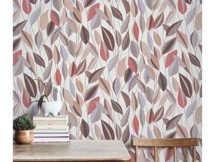 Vliestapete ERISMANN Vliestapete FOLIAGE , braun, B:0,53m H:0,09m L:10,05m, Vlies, Tapeten, Vliestapete, Phthalate frei