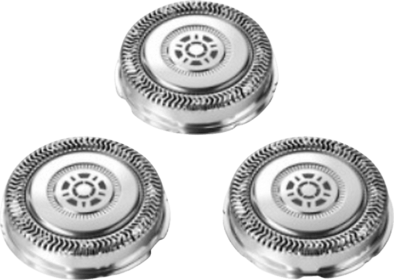 Accesorio afeitadora - Philips SH71/50, 3 Cabezales, Para afeitadoras Shaver Series 7000/ 5000, Plata