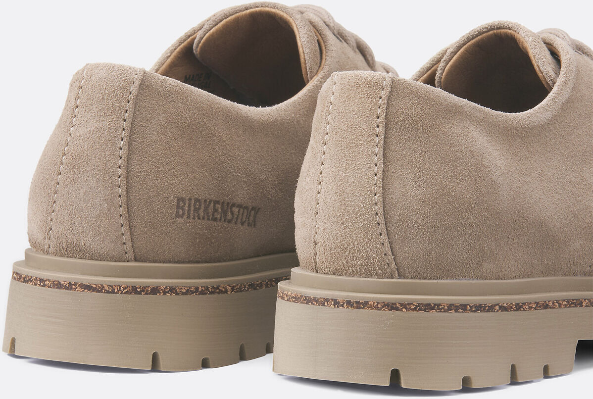 BIRKENSTOCK Derbies en cuir suédé HIGHWOOD LACE LOW