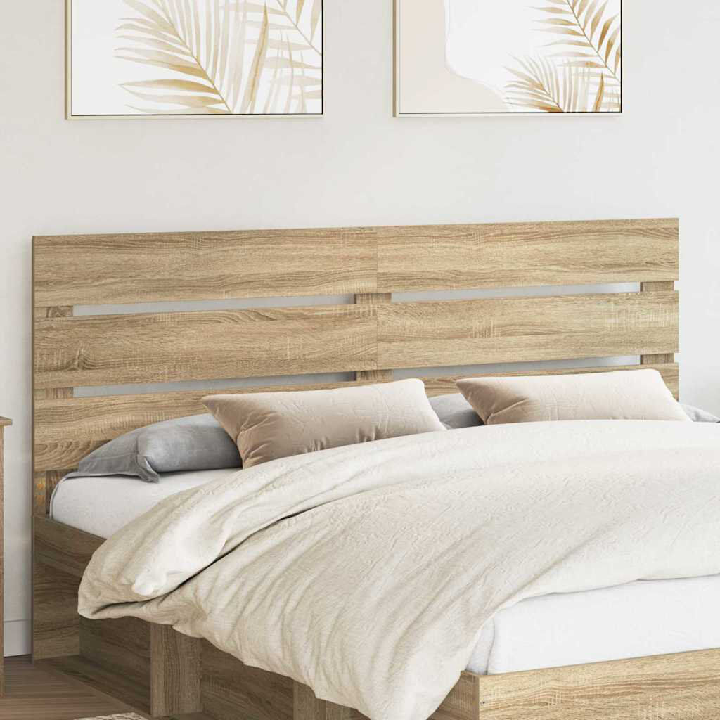 17 Stories Headboard Sonoma Oak King