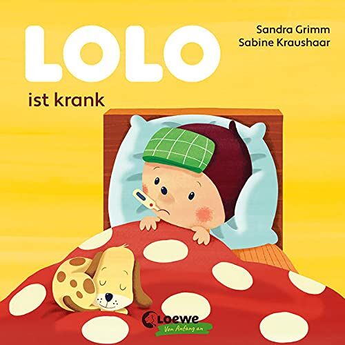 Sandra Grimm - Lolo ist krank: Pappbilderbuch für Kleinkinder ab 18 Monate - Starke Kontraste fördern die Wahrnehmung (Loewe von Anfang an) - Preis vom 17.10.2026 19:25:27 h