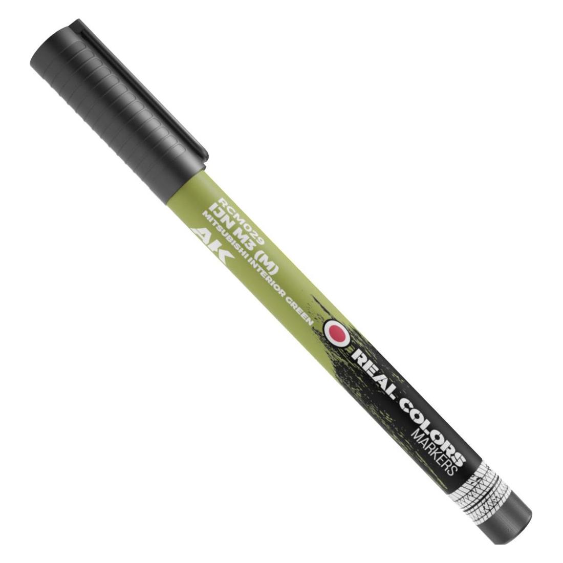 AK Interactive Real Colors Marker IjnM3 (M) Mitsubishi Interior Green (RCM029)