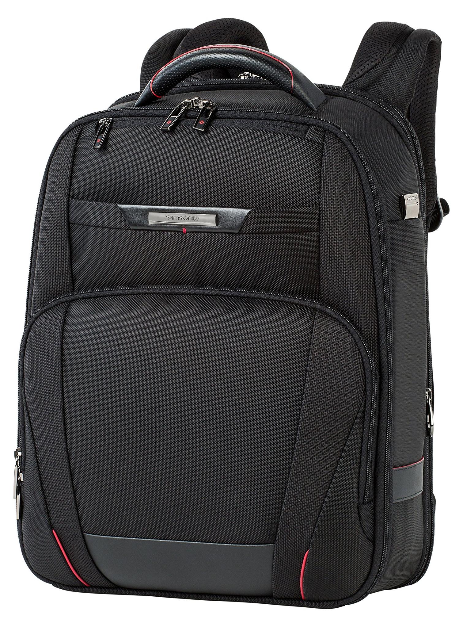 Samsonite Pro-DLX 5 - 15.6 Zoll Erweiterbar Laptoprucksack, 44.5 cm, 21/26 L, Sc