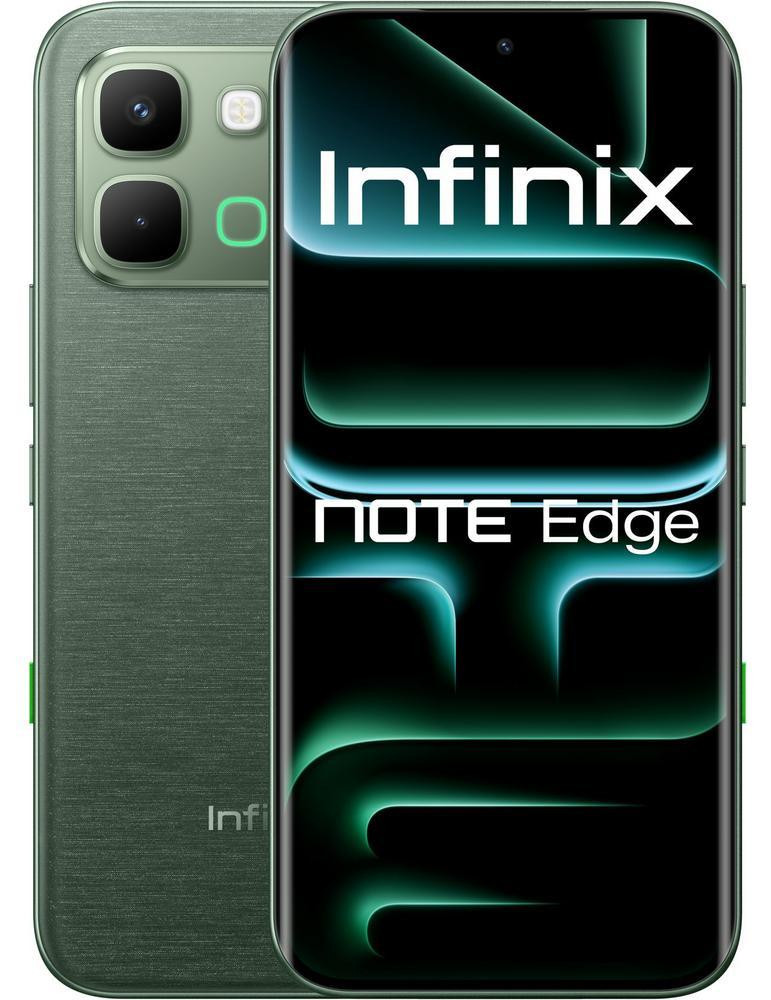 Infinix NOTE Edge 5G Smartphone, 256GB opslag, 8GB RAM, Silk Green