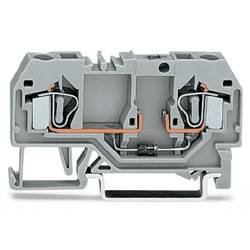 WAGO 281-915/281-411 Diodenklemme 6 mm Zugfeder Belegung: L Grau 50 St.